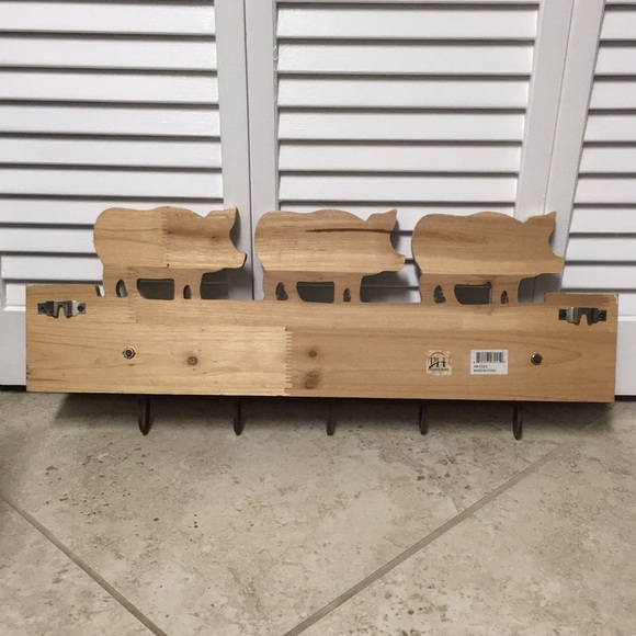 Rustic, Pig & Arrow, Coat Hanger - Picture 2 of 9